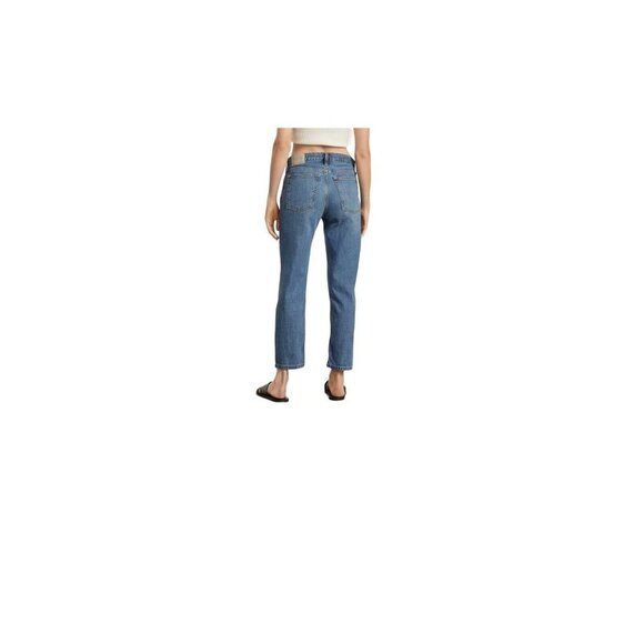 Everlane Womens The Summer Jean Distressed Straight Leg Size 28 - Picture 7 of 8